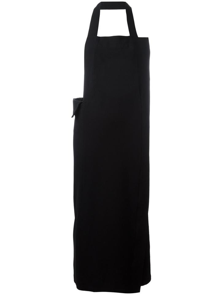 Y's By Yohji Yamamoto Vintage Apron Dress - Black