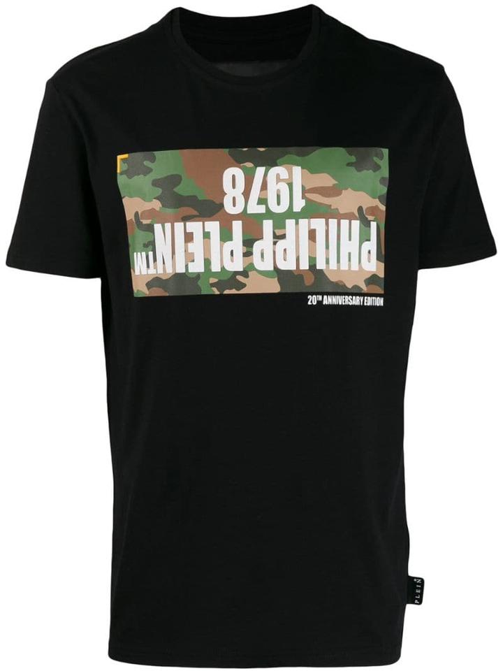 Philipp Plein Statement Logo T-shirt - Black