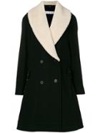 Jw Anderson Double Breasted Swing Coat - Black