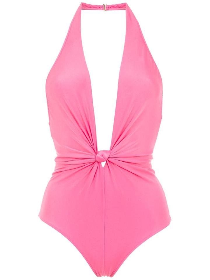 Adriana Degreas Halter Neck Jumpsuit - Pink