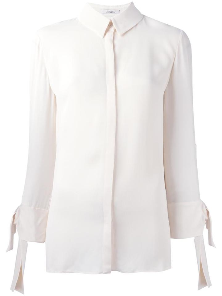 Dorothee Schumacher Classic Shirt, Women's, Size: 4, Nude/neutrals, Viscose