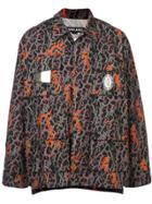 Sankuanz Camo Shirt Jacket - Black
