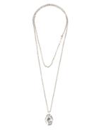 Tobias Wistisen Eroded Pendant Necklace - Metallic