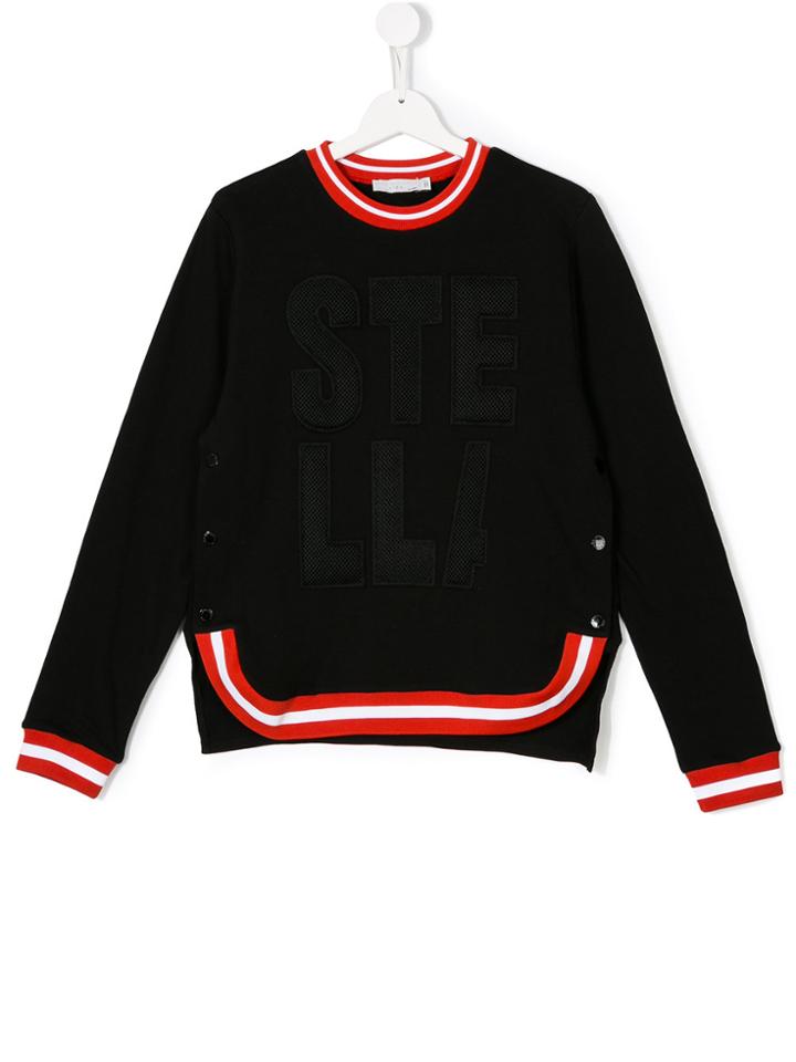 Stella Mccartney Kids Long Sleeve Sweatshirt - Black