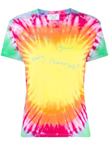 Collina Strada Collina Strada Xx321 Bullseye Tie Dye Natural