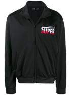 Vision Of Super Logo Track Jacket - Black