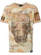 Philipp Plein Difficult T-shirt, Men's, Size: Xl, Brown, Cotton