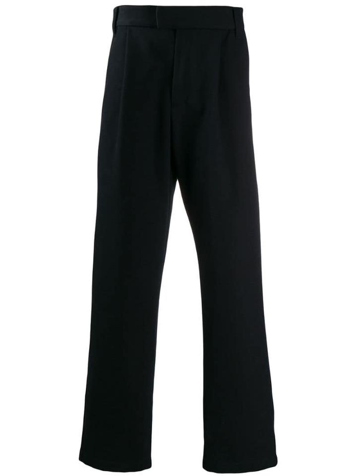 Acne Studios Single Pleated Trousers - Blue