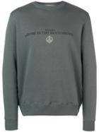 Golden Goose Logo Print Sweatshirt - Green