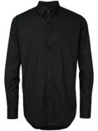 N. Hoolywood Button Down Fitted Shirt - Black