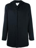Stephan Schneider Hooded Jacket, Men's, Size: Vi, Blue, Nylon/wool