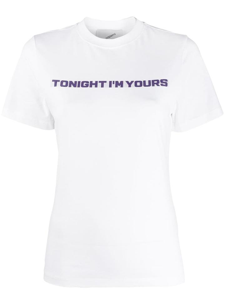 Coperni Printed T-shirt - White