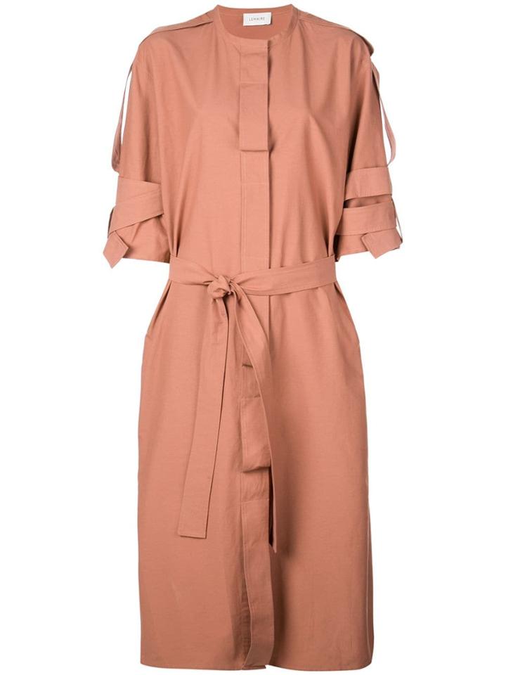 Lemaire Strap Details Coat-dress - Pink