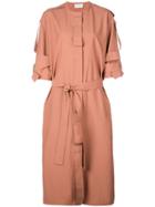 Lemaire Strap Details Coat-dress - Pink