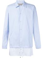 Casely-hayford 'wrex' Stripe Shirt Jacket