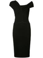 Jason Wu Asymmetric Dress, Women's, Size: 2, Black, Rayon