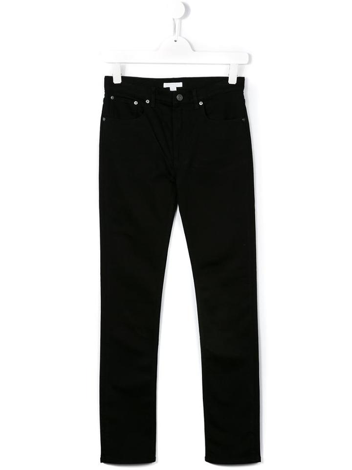Burberry Kids Skinny Fit Jeans, Boy's, Size: 14 Yrs, Black