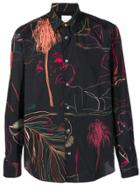 Paul Smith Classic Printed Shirt - Black