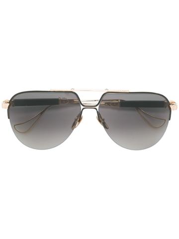 Chrome Hearts Aviator Sunglasses - Black