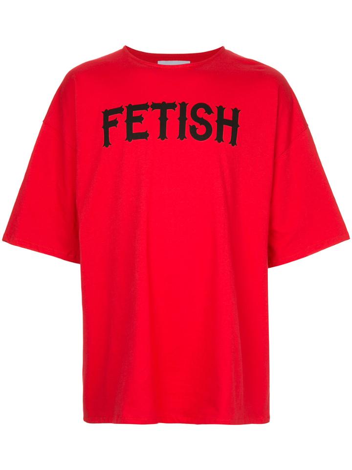 Strateas Carlucci Oversized T-shirt With Print - Red