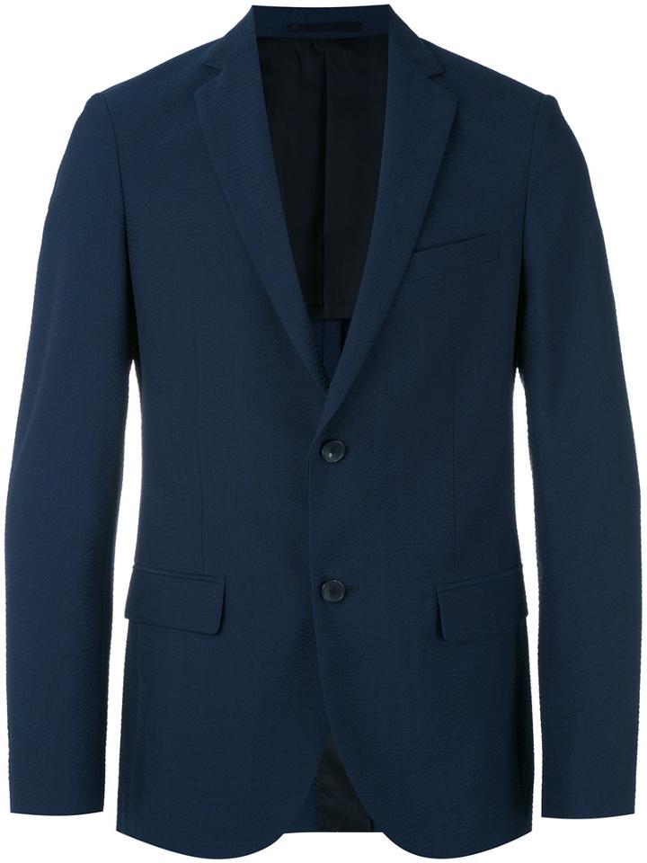Theory - Rodolf Blazer - Men - Polyester/spandex/elastane/cupro/wool - 42, Blue, Polyester/spandex/elastane/cupro/wool