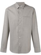 John Varvatos Classic Shirt, Men's, Size: Large, Grey, Cotton