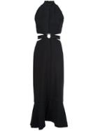 Proenza Schouler Sleeveless Cut-out Dress, Women's, Size: 8, Black, Silk/viscose