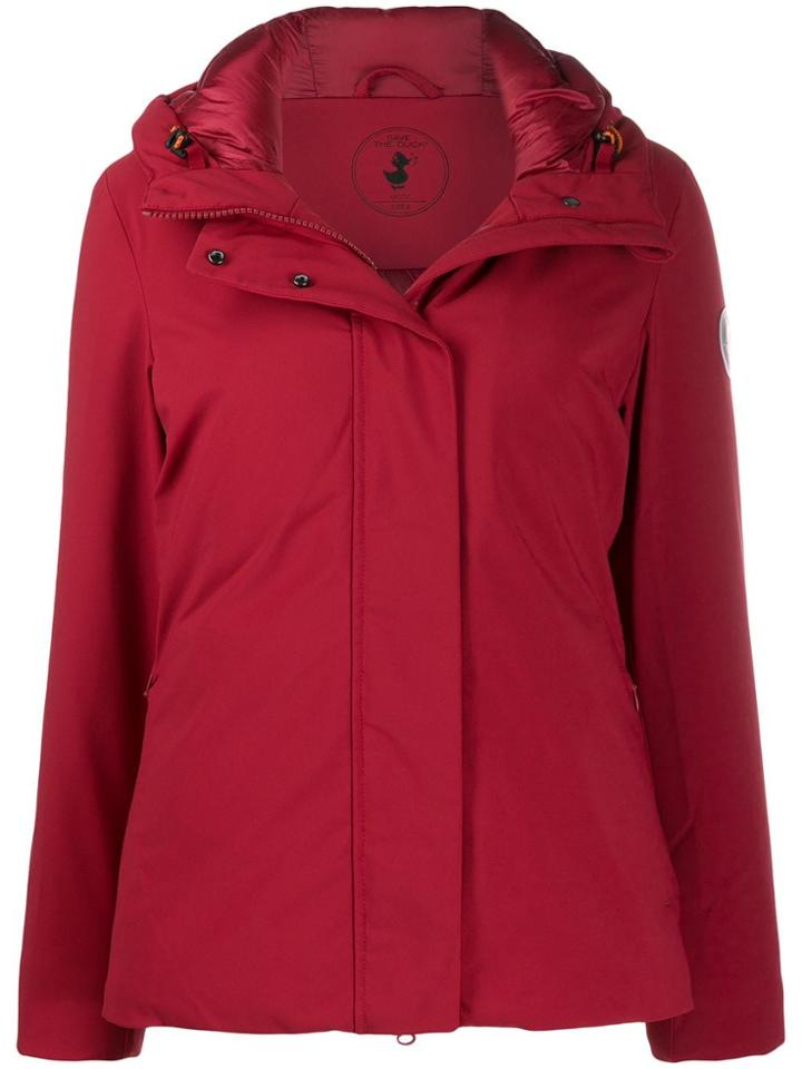 Save The Duck Short Zip-up Jacket - Red