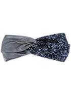 Ingie Paris Sequin Panel Headband - Blue
