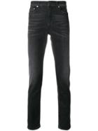 Neil Barrett Stripe Embellished Jeans - Black