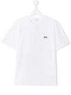 Boss Kids Embroidered Logo T-shirt, Boy's, Size: 14 Yrs, White