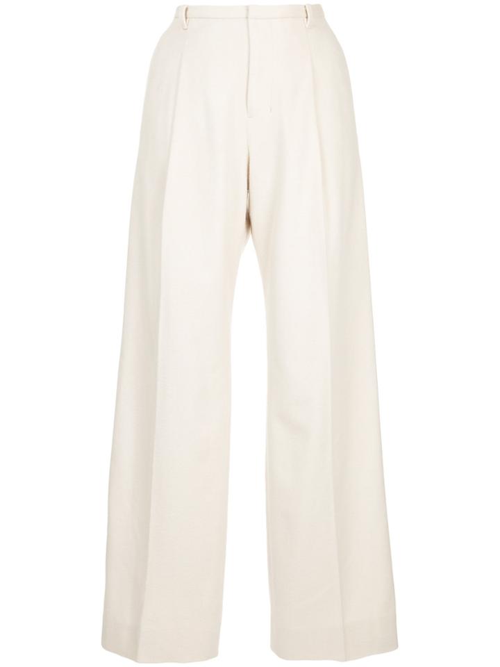 Estnation Wide-leg Trousers - Nude & Neutrals