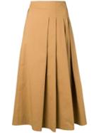 Quelle2 Plain Mid-length Skirt - Neutrals