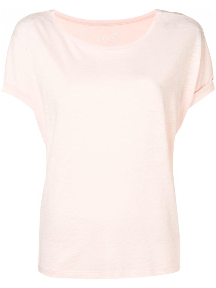 Juvia Round Neck T-shirt - Orange