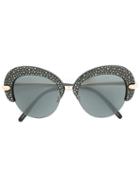 Pomellato - Oversized Sunglasses - Unisex - Acetate/metal (other) - One Size, Black, Acetate/metal (other)