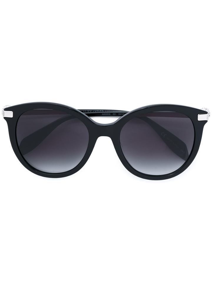 Alexander Mcqueen Eyewear Cat Eye Sunglasses - Black