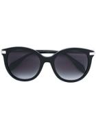 Alexander Mcqueen Eyewear Cat Eye Sunglasses - Black
