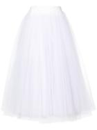 Maticevski Full Layered Skirt - White