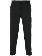 Neil Barrett - Cropped Trousers - Men - Cotton/polyester/spandex/elastane/virgin Wool - 54, Black, Cotton/polyester/spandex/elastane/virgin Wool