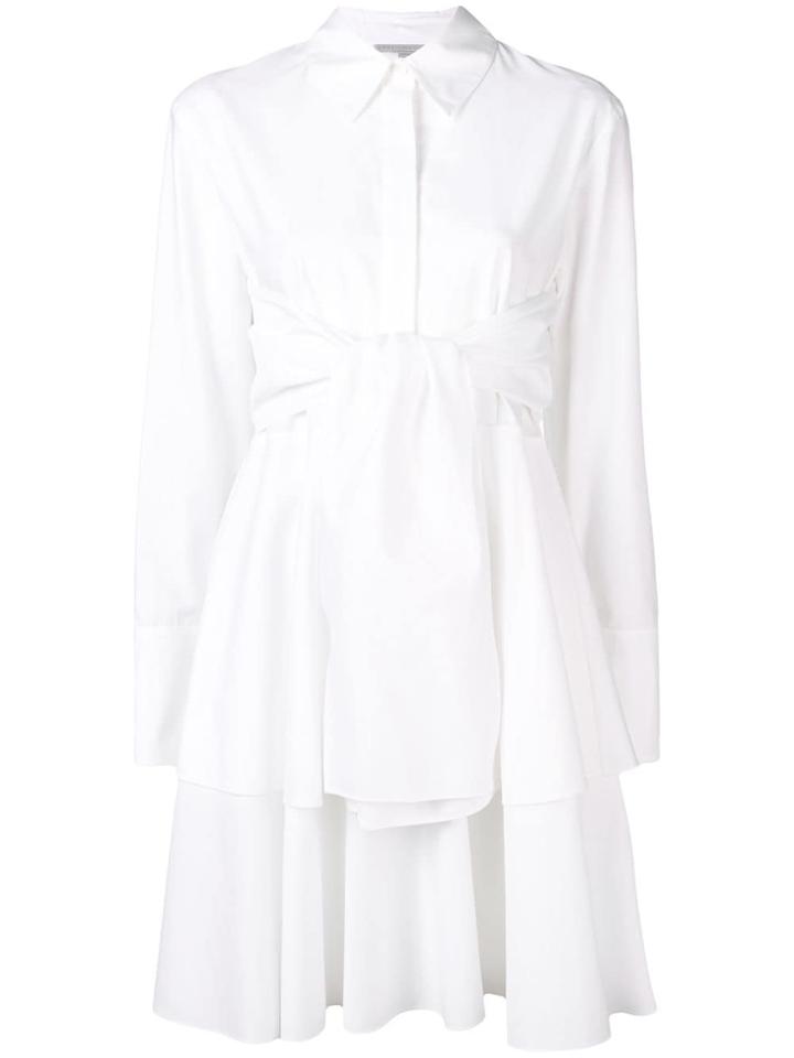 Stella Mccartney Layered Shirt Dress - White