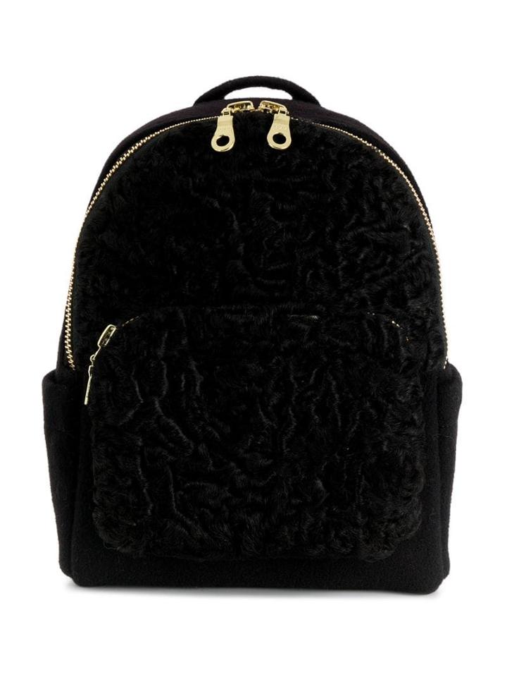 Liska Textured Backpack - Grey