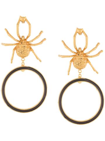 Lako Bukia X Natia Khutsishvili Gold Plate Spider Earrings - Metallic