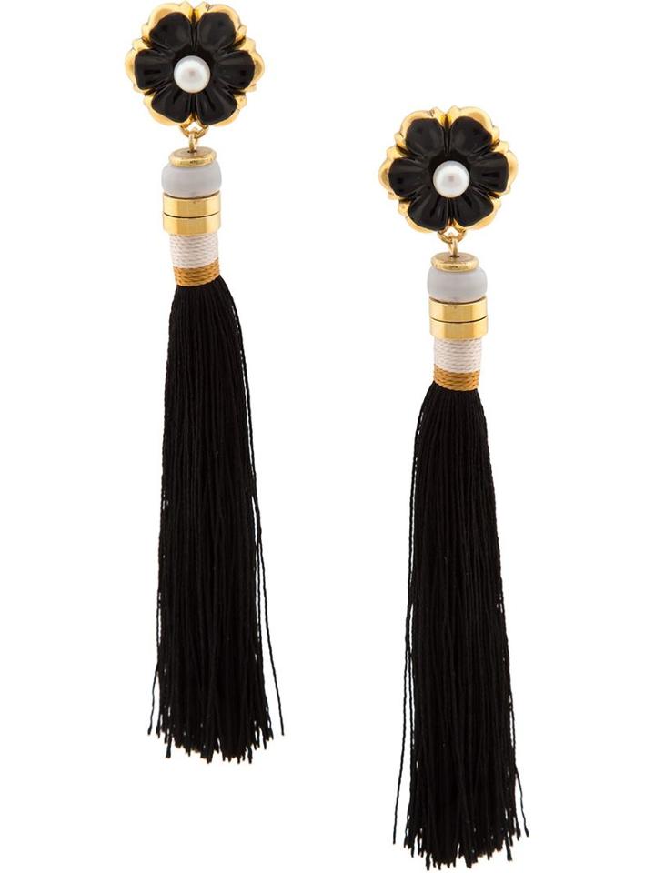 Lizzie Fortunato Jewels 'tahitian' Tassel Earrings