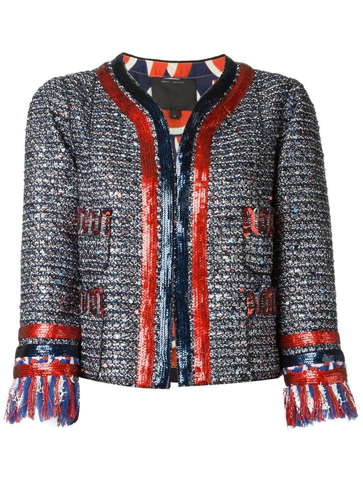Marc Jacobs Sequinned Tweed Jacket