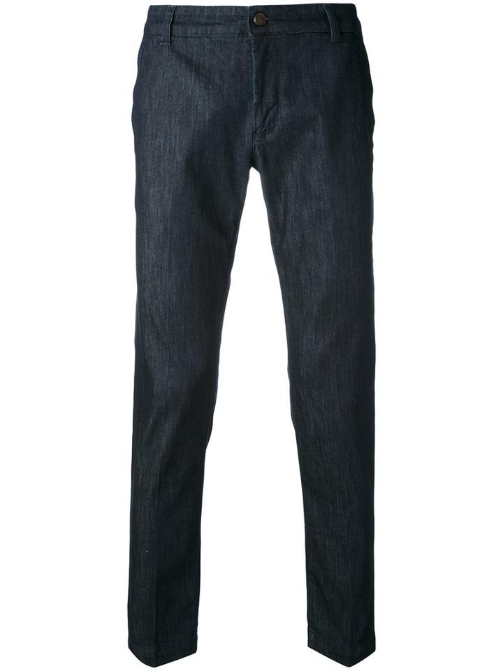 Entre Amis - Tapered Jeans - Men - Cotton/spandex/elastane - 31, Blue, Cotton/spandex/elastane