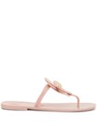 Tory Burch Flower Jelly Sandals - Pink