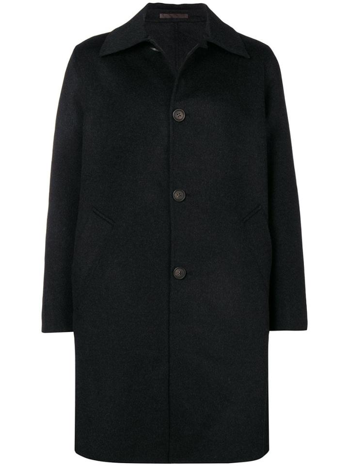 Acne Studios Relaxed Fit Car Coat - Black