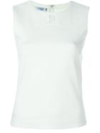 Akris Cut-out Circle Tank Top