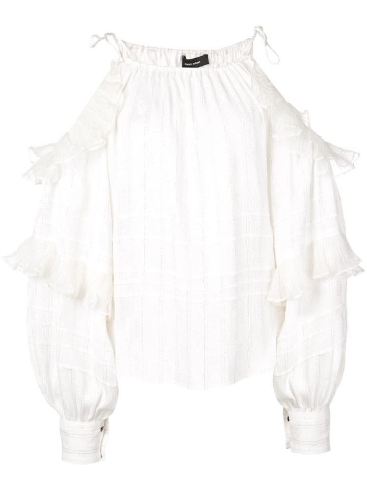 Isabel Marant Ruffled Blouse - White