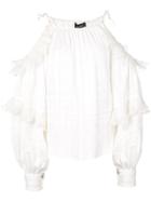 Isabel Marant Ruffled Blouse - White